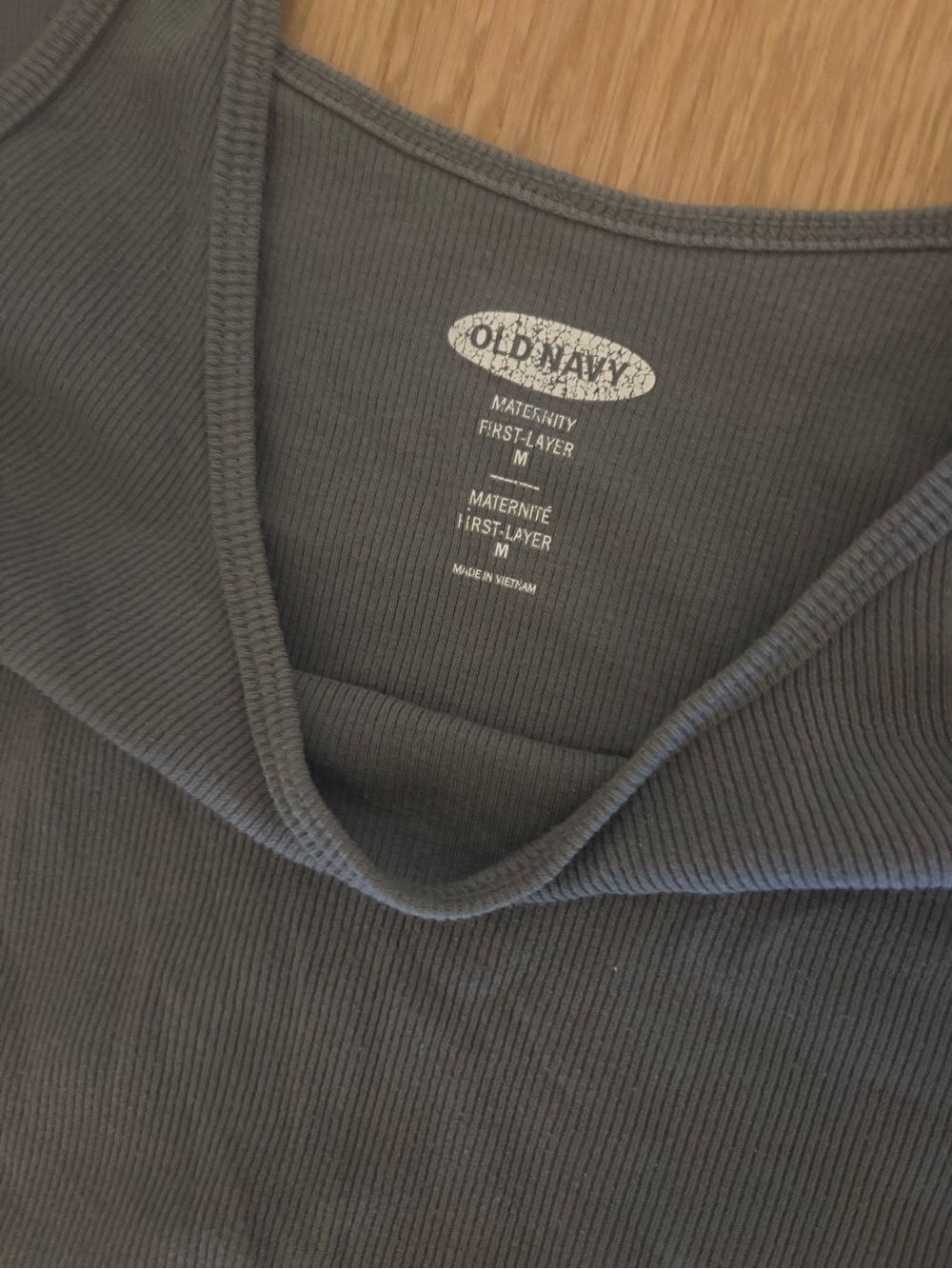 Maternity Ribbed Tank top size M - Picture 2 of 2